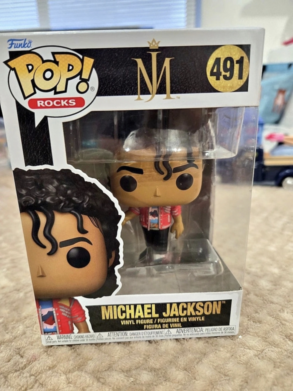 Funko Michael Jackson (Beat It) #491 Vinyl Figure